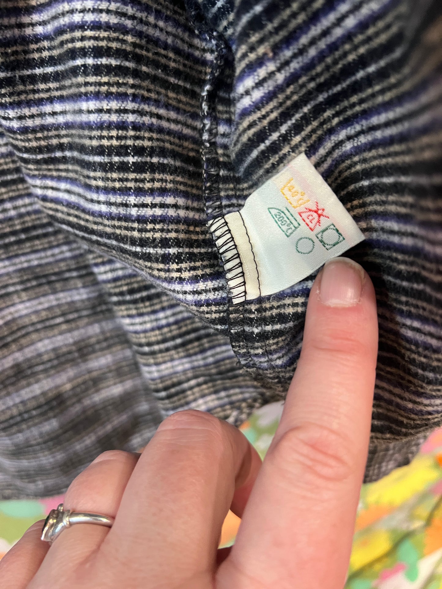 Vintage Levis Flannel Button Down XL