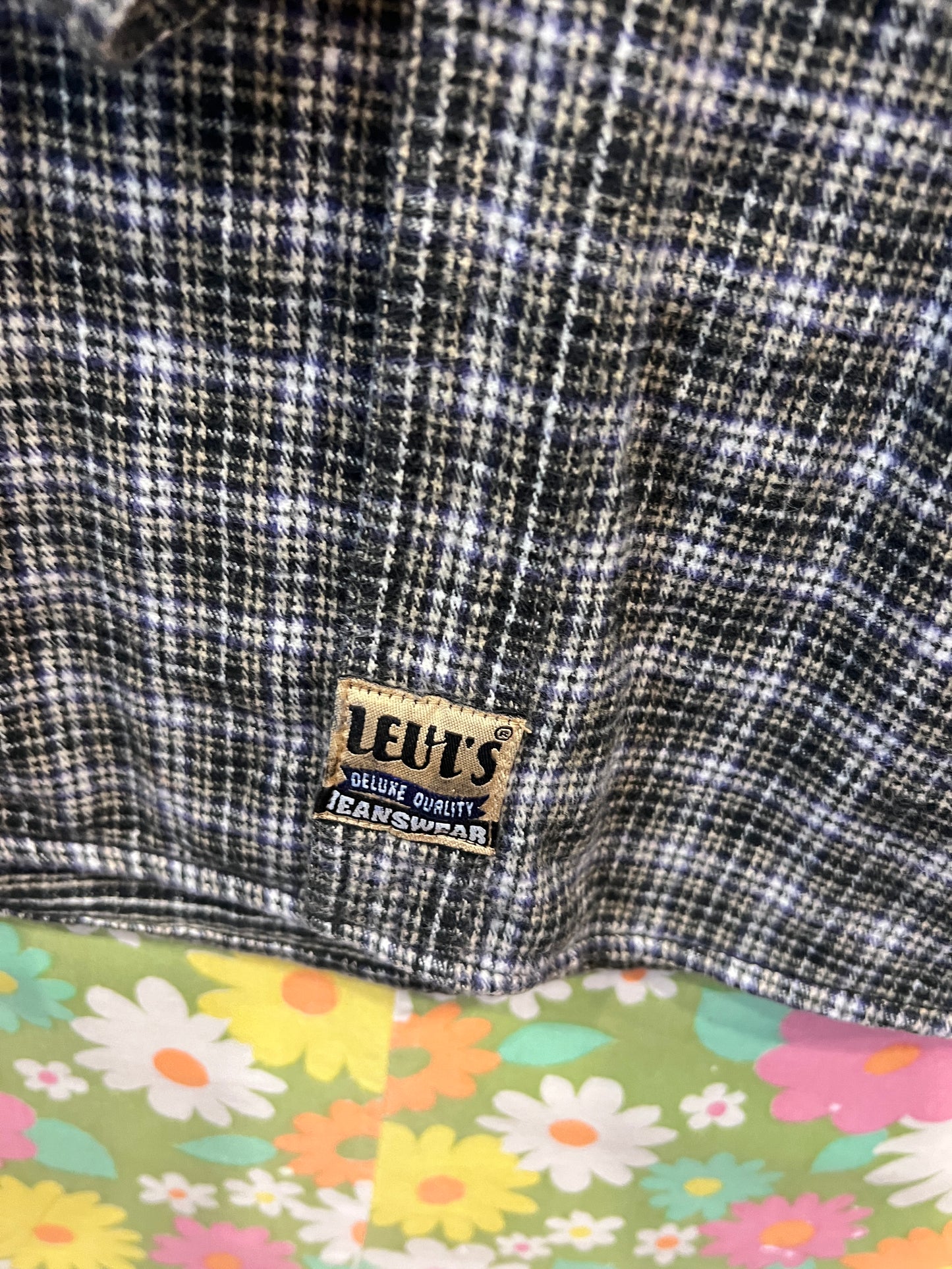 Vintage Levis Flannel Button Down XL