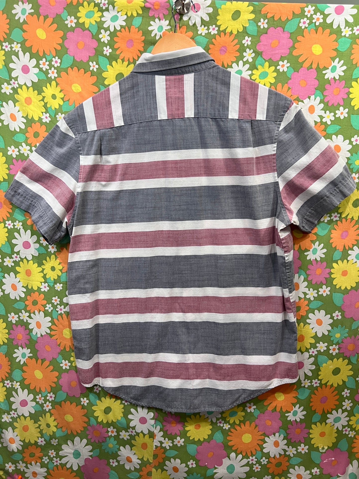 Penguin Heritage Slim Fit Short Sleeve Button Up LG