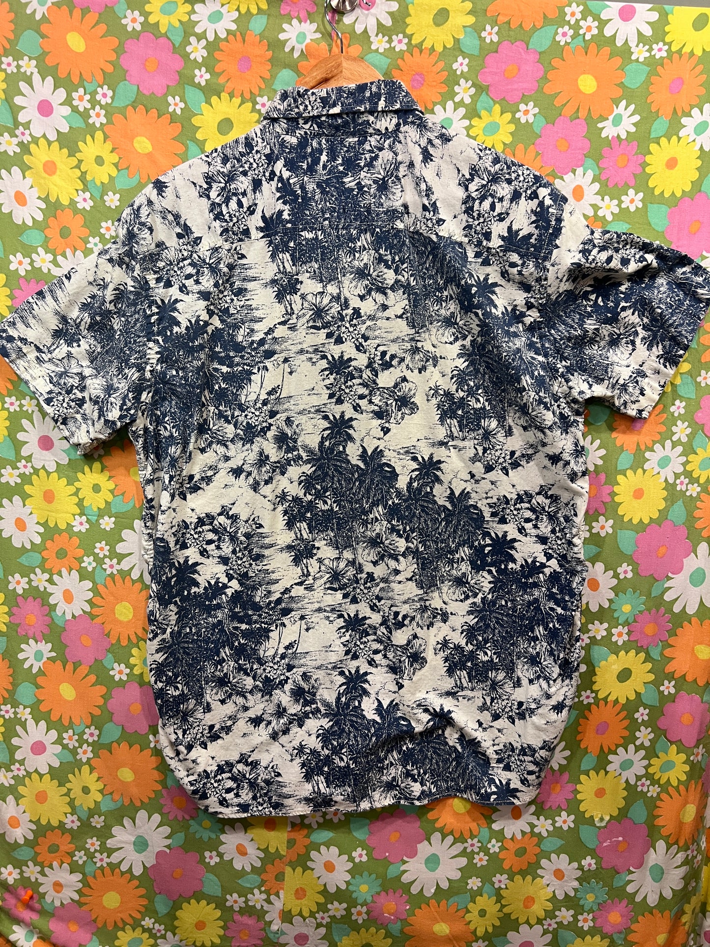 Vintage inspired Jack and Jones Hawaiian Button up XL